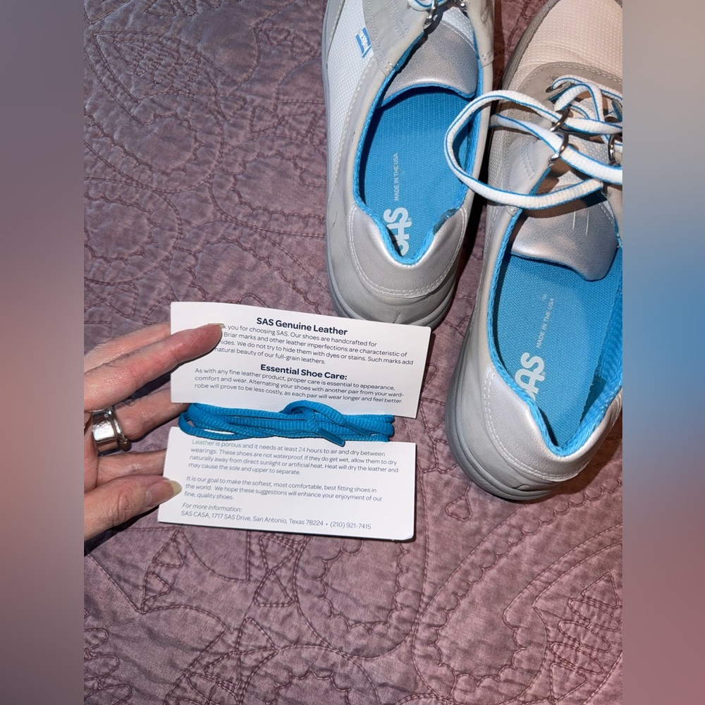 SAS Women's Sneakers in Gray and Blue - Picture 10 of 11